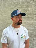 Navy Blue Patriotic No. 47 Performance Hat