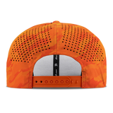 Blaze Orange Camo Flat Performance Hat