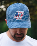 Patriotic No. 47 Curved Performance Hat