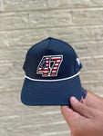 Navy Blue Patriotic No. 47 Performance Hat