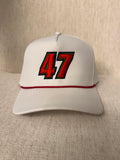 Red/Green/White No. 47 Performance Hat