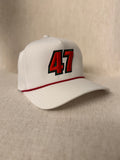 Red/Green/White No. 47 Performance Hat