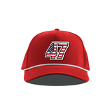 Red Patriotic No. 47 Performance Hat